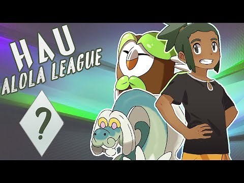 Hau Pokemon Team Sun and Moon