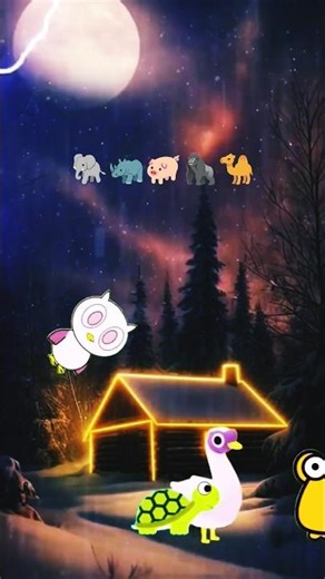 Animal Stampede #animals #animal #cartoon #animation #shorts #viral #cartoonanimals #fun #cute #fun