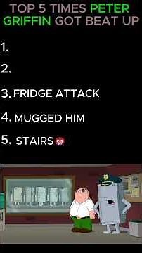 TOP 5 PETER GRIFFIN BEAT UP MOMENTS