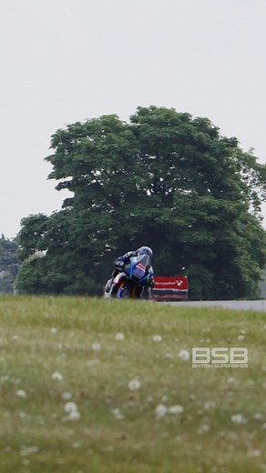 Lapping it up..... Jason O'Halloran in full flow on the newly resurfaced Donington Park this morning | British Superbike Championship