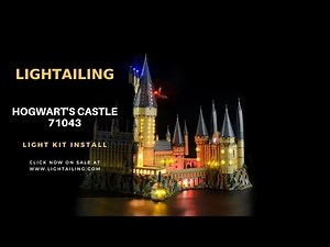 【LGK64 Installation Video】Lightailing - Lego Harry Potter Hogwart's Castle #71043