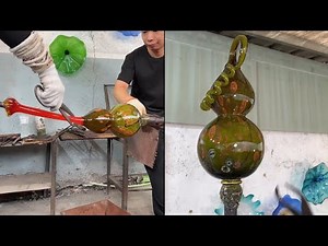 Creating a Stunning Glass Gourd - Artistic Craft for Home Decor | Liulige