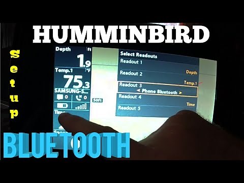 Humminbird BLUETOOTH SETUP - Link Helix to Smartphone