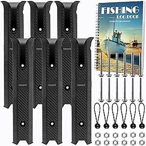 Legend Fishing Log Book – Fisherman Journal Notebook to Record Catches & Trip Info – Fishing Essentials, Equipment & Gifts for Men (Dark Green Debossed)