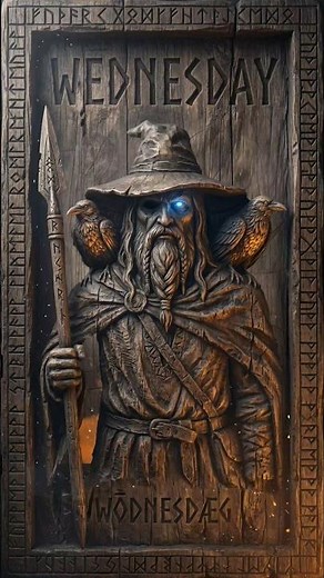 You Say Odin's Name Every Wednesday — Here's Why... #NorseMythology #Odin #Wednesday