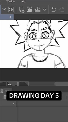 Hyuga from Beyblade Burst - Drawing Day 5