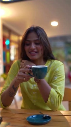 Bigg Boss Fame Rashika Shetty New Café Aesthetic Video ☕✨ | Soft Vibes