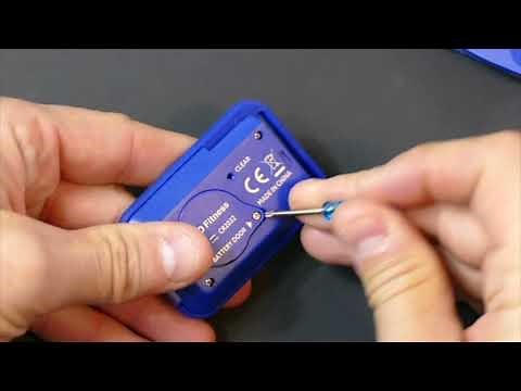 SC 3D Pedometer Battery Replacement