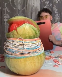 243K views · 5.5K reactions | How Many Bands Until The Watermelon Cracks! | Mr Cian Twomey | Facebook