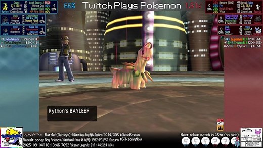Twitch Plays Pokemon (Enter buttons via chat!!!)