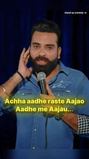 𓂀 𝕊𝕥𝕒𝕟𝕕 𝕌𝕡 𝕔𝕠𝕞𝕖𝕕𝕪 🎤 𓂀 on Instagram: "Anubhav Singh Bassi is an Indian actor, YouTuber and stand-up comedian. His career as a standup comic started after an open mic in 2017. Bassi's YouTube videos have got 200 million+ views and he has over 4 million subscribers along with 3 million+ followers on Instagram ✓ . . . . Likes . . . . #standupcomedy #comedy #mic #igreach #audianceengagement #laughing #funnyreels #comunitylove #viralreels #standupcomedian #explorepage #explore #baskarb