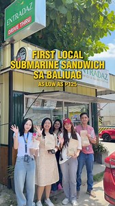 162K views · 1.2K reactions | PINAKAUNANG LOCAL SUBMARINE SANDWICH Store sa Baliwag, ang sarap! Tara? | EJ Knows | Facebook