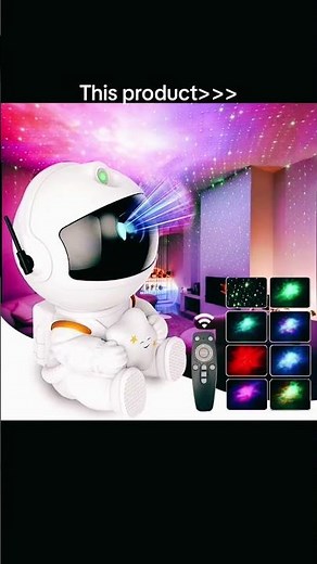 Astronaut Projector: Bring the Universe Home with Customizable Lighting