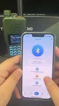 BAOFENG AR 152 PRO Bluetooth APP Programming #walkietalkie #abbree #hamradio #baofeng