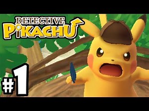 Detective Pikachu - Nintendo 3DS Pokemon Gameplay Walkthrough PART 1: Intro & Chapter 1 Case Solved