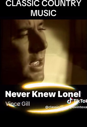 Vince Gill - Never Knew Lonely | Classic Country Song