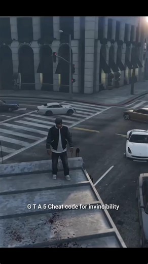 GTA 5 Cheat code for invincibility #gta #gta5