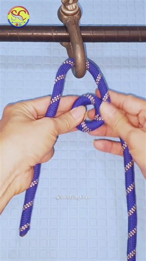 Knot rope tip diy at home 💡 Strong rope solution