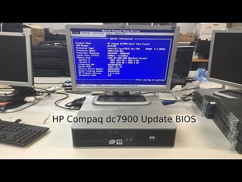 HP Compaq dc7900 Update BIOS