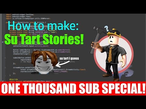 How to Make A Su Tart Game | 1K SUB SPECIAL!!