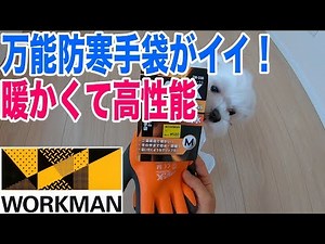 ワークマンの万能防寒手袋！ザマックスサーモプラスが暖かくて使える