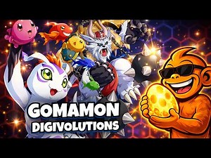 The Gomamon Lineage: Each step towards his ultimate power