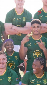 A very special team photo 🇿🇦💚 The Springbok Women and Men joined forces this morning in Gqeberha ahead of their double-header tomorrow 🤝 #HereForHer | #SSRugby | Coca-Cola | SuperSport Rugby