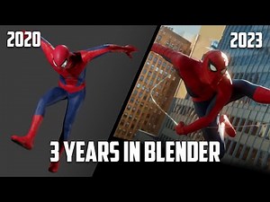 My 3 Year Blender Animation Journey