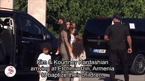 15K views · 436 reactions | Kim and Kourtney Kardashianhave baptized children today at the St. Vardan and St. Hovhannes Mkrtich chapel of the Mother See of Holy Etchmiadzin, in Armenia. Video: News.am Style | ANCA | Facebook