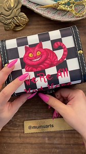 292K views · 6.7K reactions | ID card All supplies are from Goodiesforsoul.com Goodiesforsoul #atc #diy #asmr #cheshirecat #art | Mumuarts | Facebook