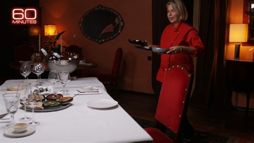 Sitting at the crossroads of Europe and Asia, a Georgian dinner looks and tastes like a trip around the world. https://cbsn.ws/49SePgg | 60 Minutes