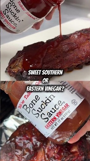 Which BBQ Sauce are you choosing? #BoneSuckinSauce