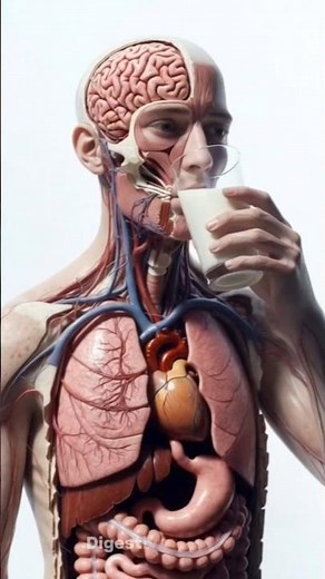 Milk Inside the Human Body – Shocking 3D Animation #milk #helthfacts #humanbody #anatomy