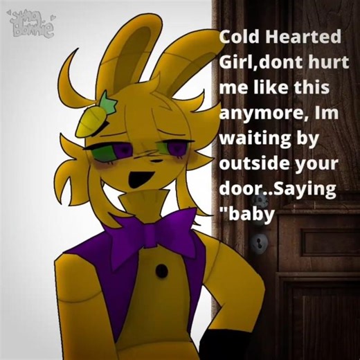 SB x Bunnie again. #foryou #fnaf