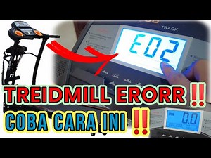 HOW TO FIX A TREIDMILL ERROR ‼️ELECTRIC TREIDMILL ERROR E02 AND HOW TO OVERCOME IT
