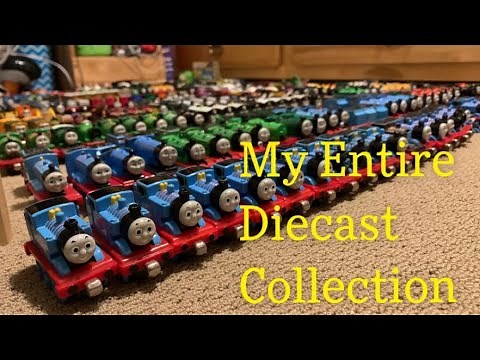 My Entire Thomas the Tank Engine Diecast Collection (Take Along, Take-n-Play, Ertl, Bandai Tecs)