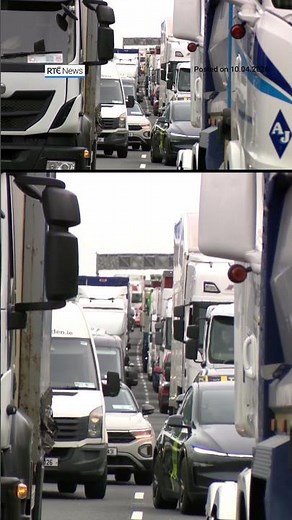 Severe disruption on M50 as fuel protests continue | #RTENews #ireland