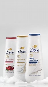 178 reactions | Get 24 hours of lotion-soft skin straight from your shower with Dove Advanced Care Body Wash | Dove | Facebook