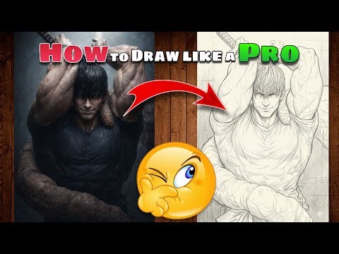 How To Draw Like A Pro Outline Full Detail Tutorial
