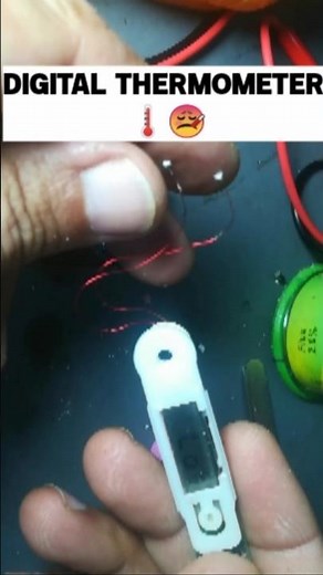digital thermometer repair | thermometer not working | #repair #digitalthermometer #electronics #diy