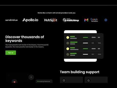 Website Ready in Just One Click