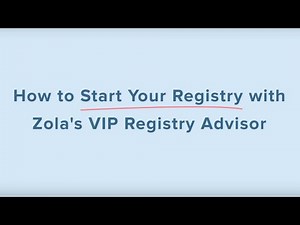 How to Start Your Wedding Registry