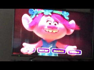 Trolls 2017 Blu-ray Menu Walkthrough