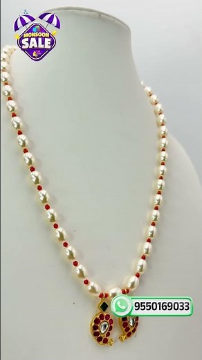 Corals & Freshwater Pearls Handmade Necklace | Elegant Custom Designer Jewelry