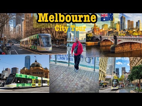 Melbourne City Vibes 🎥 | Train Ride to the Heart of the City – Flinders Street | Vlogs 2025