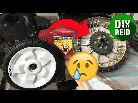 How to Fix Toro Personal Pace Mower Rear Wheel Drive Grinding