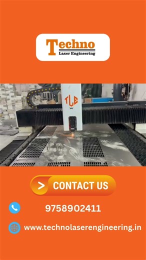 CNC & Fiber Laser Cutting Machine | Tube & Sheet Metal Cutting – Techno Laser Engineering