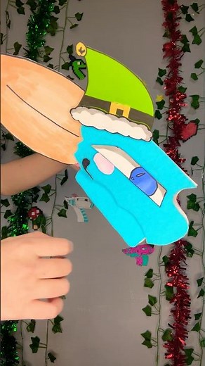 He’s an angry elf… I mean dragon 🎄🎁#christmasdragon #change #dragon #dragonpuppet #puppet #fyp#elf