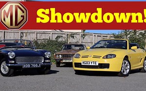 MG Midget vs MGTF - 小型跑车对决! (1971年Midget Mk3和2003年TF135路测)