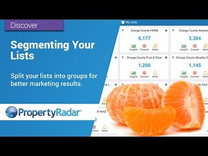 Segmenting Your Lists in PropertyRadar